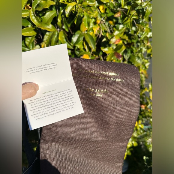 NWT Authentic Kate Spade Janis Bow Terrace Genuine Leather Studded Purse Handbag - Picture 5 of 8